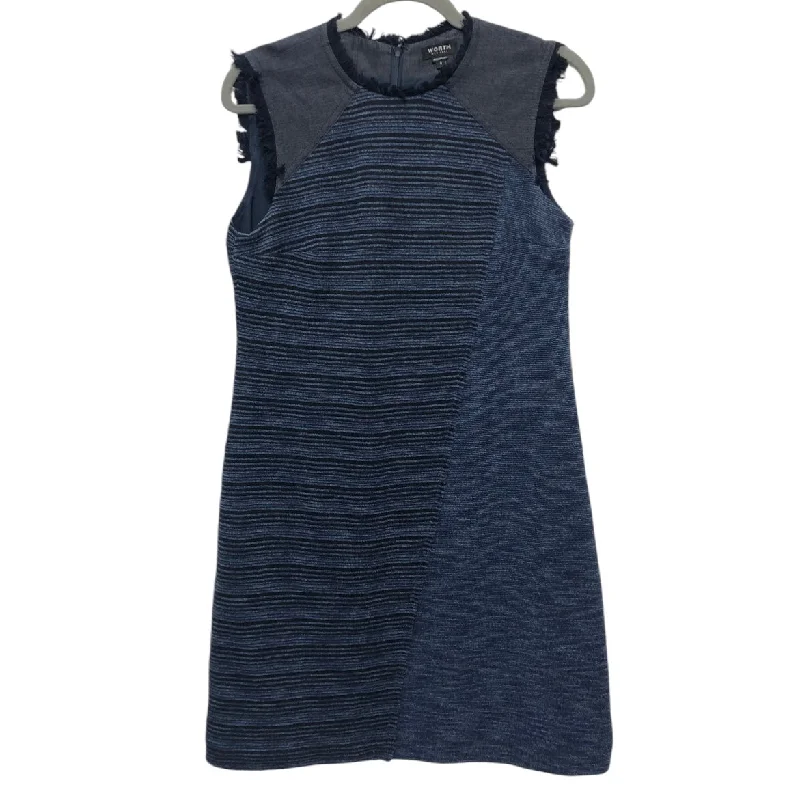 Designer DressDress Casual Short By Worth Ny In Navy, Size: 6