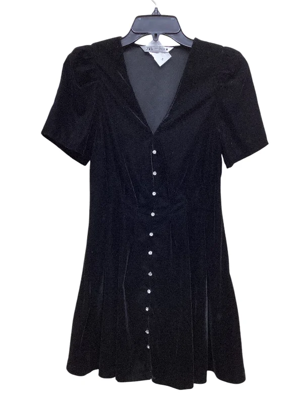 women's designer dressesDress Casual Short By Zara In Black, Size: Xs