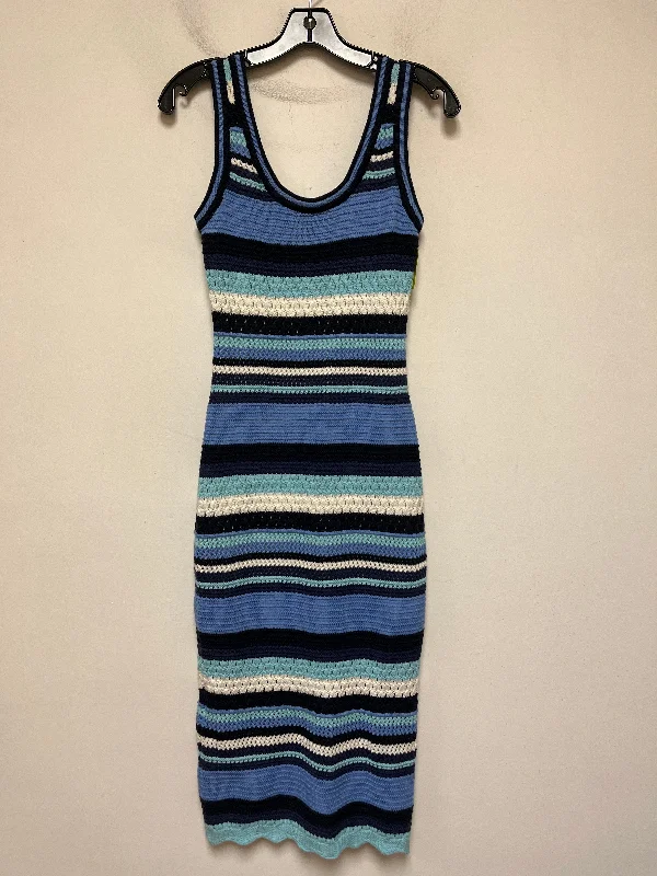 Skater DressDress Sweater By Haute Hippie In Striped Pattern, Size: Xs