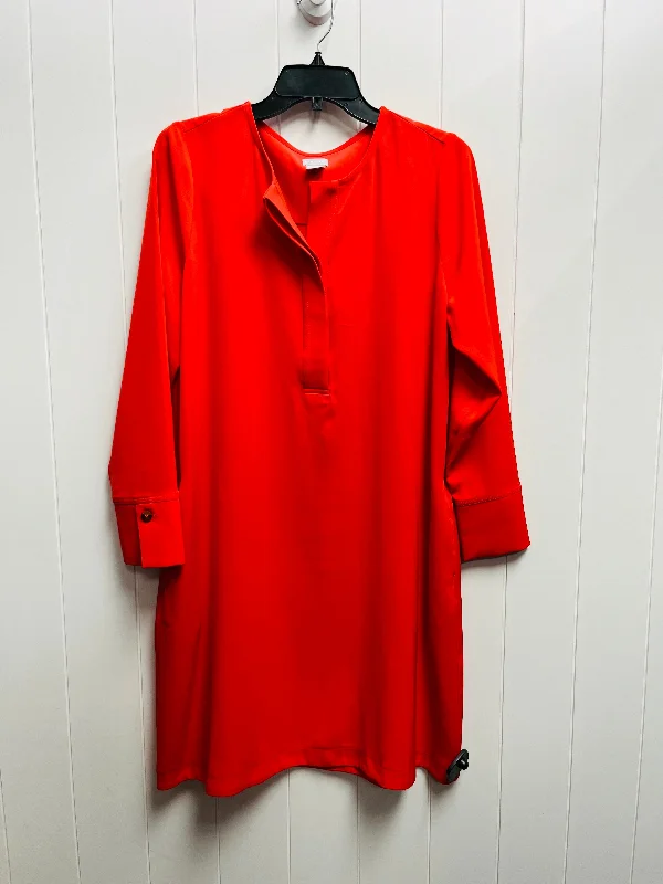women's spaghetti strap dressesDress Work By Chicos In Red, Size: M
