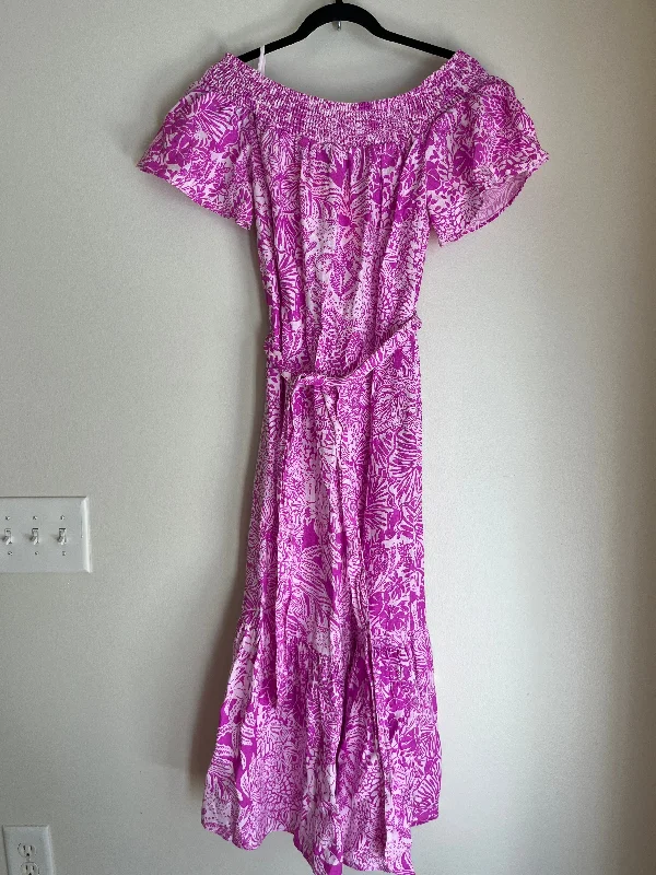 women's bell-sleeved dressesDress Work By Lilly Pulitzer In Pink, Size: S