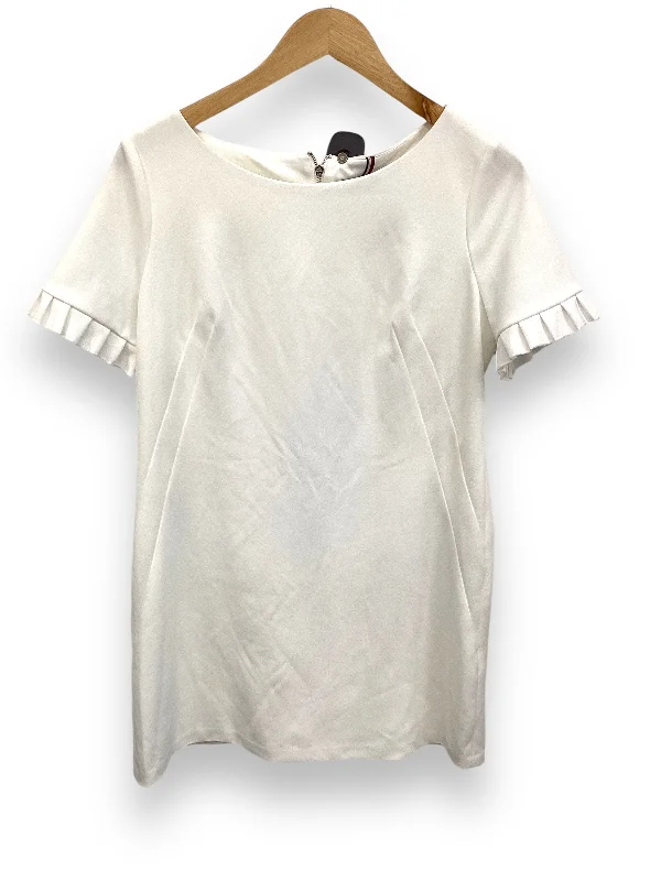 women's A-line dressesDress Work By Tommy Hilfiger In White, Size: L