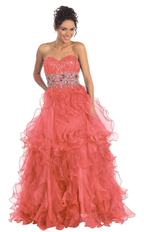 Sequined DressElizabeth K GL1026CL Dress