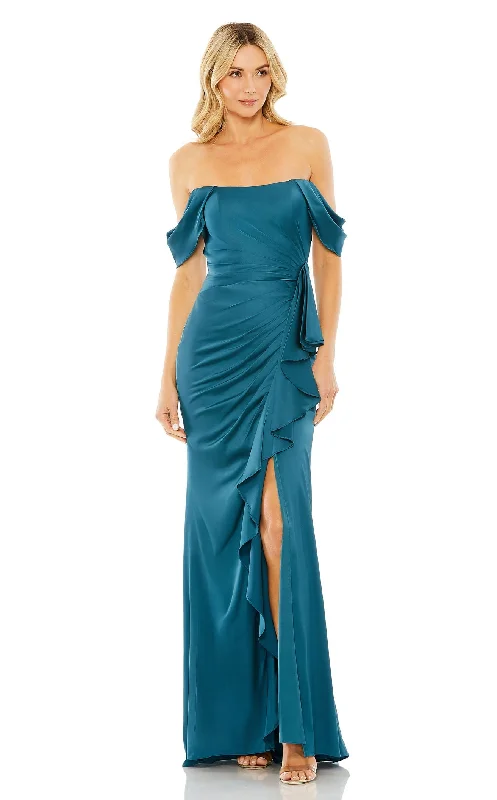 women's solid color dressesMac Duggal 20678 Dress
