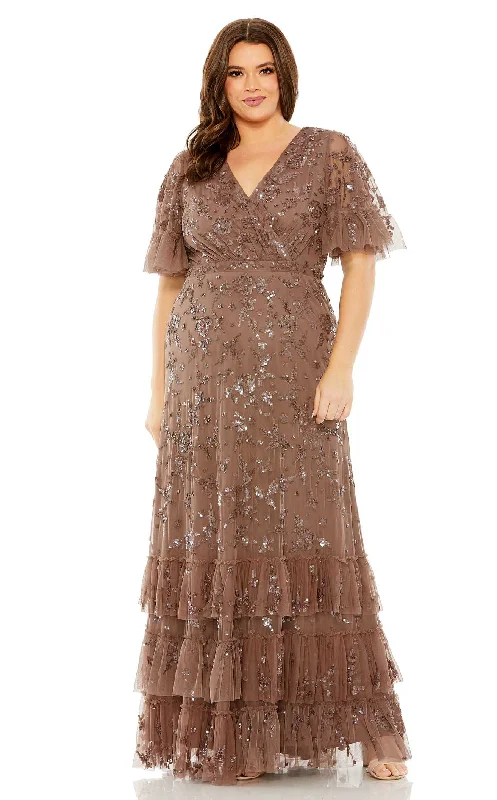 Flowy DressMac Duggal Fabulouss 9270CL Dress