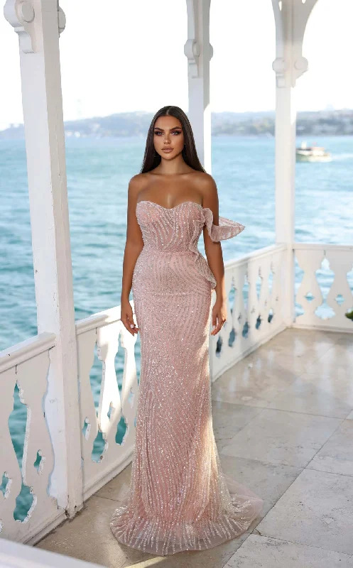 Body-Hugging DressModessa Couture M22402CL Dress