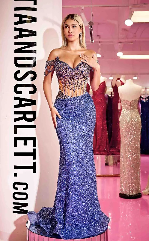 women's custom dressesPortia and Scarlett PS24880C Dress