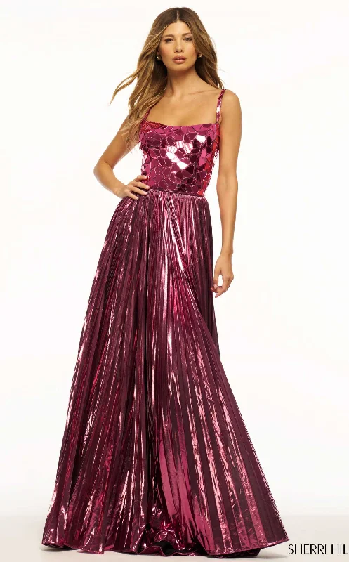 Laced-Up DressSherri Hill 56030 Dress