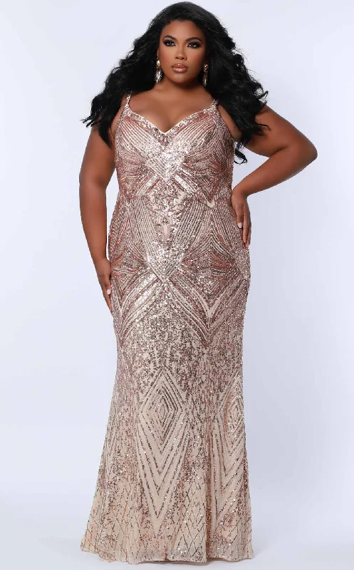 Spaghetti Strap DressSydneys Closet SC7340CL Dress
